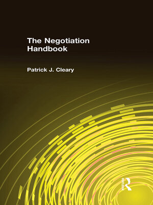 cover image of The Negotiation Handbook